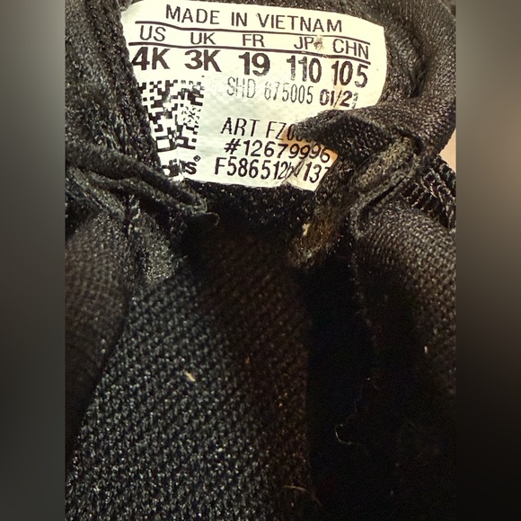 Adidas Racer TR 2.0 Infant Sneakers 🖤👟 - Picture 7 of 7